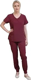 [Generic] Scrubs Medical Uniform Women and Man Scrubs Set Medical Scrubs Top and Pants