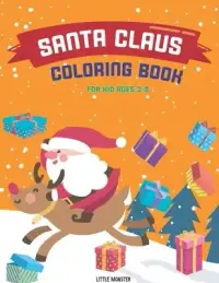 在飛比找博客來優惠-Santa Claus colouring books: F