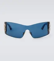 [Balenciaga] Balenciaga Bossy shield sunglasses One Size blue