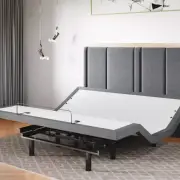 Classic Adjustable Bed Base, Head and Foot Lift, Massage, Under-Bed Lights, USB