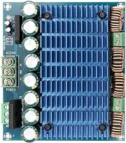 FSNEODYV Audio Amplifier Board， AC 24V Digital Amplifier Module Stereo TDA8954TH Dual Chip 2x420W XH-M252 Power Amplifier Board
