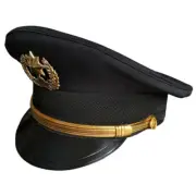 Men Army Hat Captain Police Fancy Dress Military Costume Performance Cap New