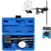 Dial Indicator with Magnetic Base Holder | 130lbs Magnetic Base with Fine Adj...