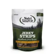 NutriSource Select Jerky Strips Dog Treats Woodlands 1