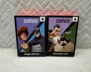 McDonald's Happy Meal 2024 #6 & #4 Multiverse Batman and Shaggy Black Adam Taz N
