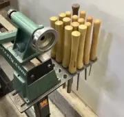 Wood Lathe Chisel Set Holder, Organizer For Organizing Turning Tools MADE IN USA