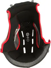 Nolan N90-3, lining , color: Black/Red , size: M