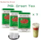 50 boxs x3 NumberOne Brand Milk Green Tea recipe Drink hot clod can Package Thai