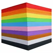 EVA Foam Sheets Handicraft 7.5" X 7.5" Crafting Sponge Paper Art Craft DIY 60 Pc