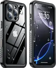 For iPhone 15 16 Pro Max/15 13 Plus Waterproof Case Shockproof Heavy Duty Cover