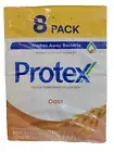(8 Bars 3.7 oz.) PROTEX OATS ANTIBACTERIAL SOAP BAR JABON PROTEX AVENA Family PK