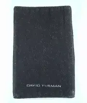 David Yurman Black Polishing Cloth Jewelry Earring Ring Cuff Albion Starburst