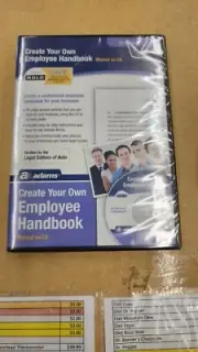 Create Your Own Employee Handbook, Adams, SS4324