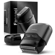 Electric Foil Shaver for Men, Compact Waterproof Rechargeable Razor with 3 Fl...