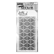 Tim Holtz Layering Stencil - Deco Leaf