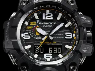 【威哥本舖】Casio台灣原廠公司貨 G-Shock GWG-1000-1A3 泥人錶 太陽能世界六局電波錶