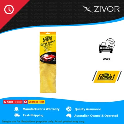 New FORMULA 1 Super Shine Super Soft Microfibre Polishing Towels - 2Pk 625011