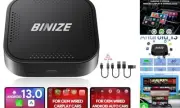 Wireless CarPlay Android AUTO Multimedia Video Box 4G Black 4G+64G