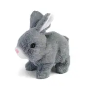 Animated Plush Bunny Toy with Hopping Rabbit Movements and Sounds - Electronic Pet by Iactive
