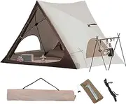 Waterproof Camping Tent, Back King Tent | Triangular Auto Open Sunsheter with Ground Stakes - Sun Protection Tent, Easy to Put Outdoor Shade for Picnic, Backpacking, Hiking, Camping