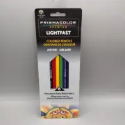 NEW 6 Colored Pencils Prismacolor Lightfast Discontinued Unused Fade Resistance