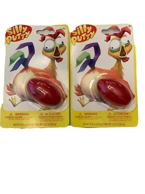 Lot Of 2 * Silly Putty * The Original * Genuine Crayola * NEW