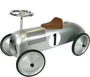 Great Gizmos Silver Classic Racer Ride On