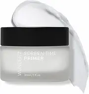 WUNDERBROW Screen Time Primer Makeup with Blue Light Protection,Vegan and Cruelty-Free,White