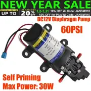 60PSI 12V Water Pump High Pressure Marine Boat Self Priming Mirco Diaphragm Pump