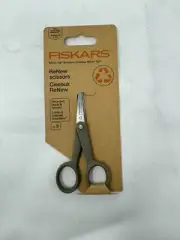 Fiskars Renew Micro-Tip Scissors,Recycled Material,Ultra-Sharp,Double-Loop