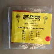 Flying Model Rocket – Parts – Top Flight 9" (22.86 cm) Ripstop Nylon Parachute