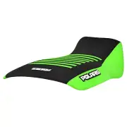 Polaris Sportsman 400 500 Magnum 325 500 Seat Cover FL GRN/BLK/FLO GRN LOGO #350