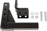 10in Drop Hitch Ball Mount Heavy Duty Adjustable Capacity 5000lbs for RV Trailer