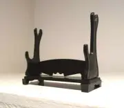 Mini Kunai Samurai Sword Daggers Holder Mount Display Stand Rack Bracket Medium