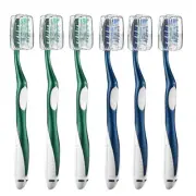 Extra Firm Toothbrushes with Covers for Adults, Cross Extra Hard Bristles, wi...