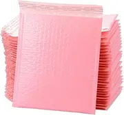 25 Pack Bubble Mailers Pink Lightweight and Secure Shipping Envelopes for Protection Convenient Self-Seal Closure Poly Bubble Mailers Padded Envelopes Bubble Lined Poly Mailer Self Seal for Packaging