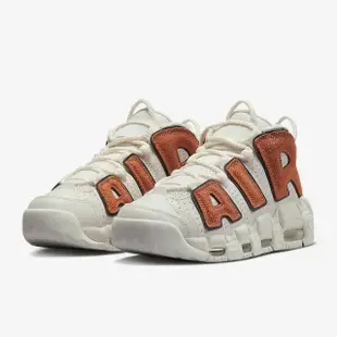 【NIKE 耐吉】AIR MORE UPTEMPO 女休閒 運動鞋 白咖(DZ5227001)