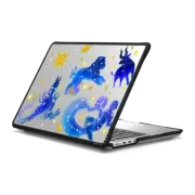 MacBook Pro 14-inch (M1 - M4) Impact Case Four seasons constellation watercolor stars - Taurus, Leo, Scorpio, Aquarius
