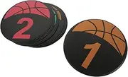 TOGEVAL 10pcs Soccer Training Sign Pad Discs Indoor Soccer Playground Training Sign for Soccer Agility Spots Marker Soccer Training Sign Spots Drill Football Markers but TPE