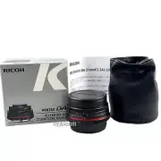 New HD PENTAX DA 21mm F3.2 AL Limited Lens in Black K Mount Pentax-DA