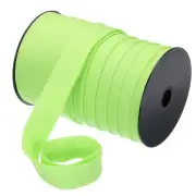 1 Inch Double Fold Bias Tape Continuous Bulk Bias Tape Fruit Green 55 Yards