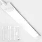 2ft LED Ceiling Light Fixture, 18W 5000K 2000lm Plug in Tube Light, LED Shop ...