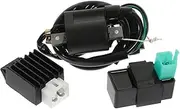 TINEASUR Motorbike Voltage Stabilizer Tool Rectifier Regulator Parts Durable Efficient Easy to Use Motorcycle Accessory