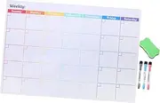 Angoily Magnetic Dry Erase Monthly Planner Calendar Whiteboard for Refrigerator High Grade Surface for Home Office and School Use Easy Wipe Schedule Planner