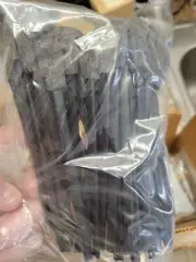 ANTI-STATIC / & LINT FREE / DUSTLESS / CLEANING SWABS / Black/20Pcs (qzty)