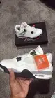 Size 10.5 - Air Jordan 4 Retro OG 2025 White Cement *In Hand Fast Shipping *