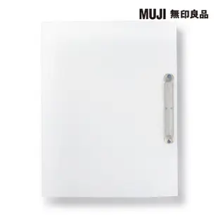 【MUJI 無印良品】聚丙烯資料夾/線圈式/A4.2孔