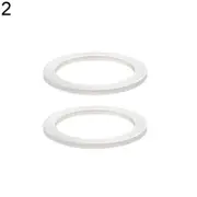 2Pcs Silicone Sealing Ring Spacer Coffee Accessories Replacement for Moka Pot 2
