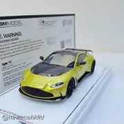 Aston Martin V12 Vantage Cosmopolitan Yellow TSM MODEL 1/43 #TSM430699