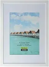 Brighton A1 Frame with A2 Opening White - pack of 4